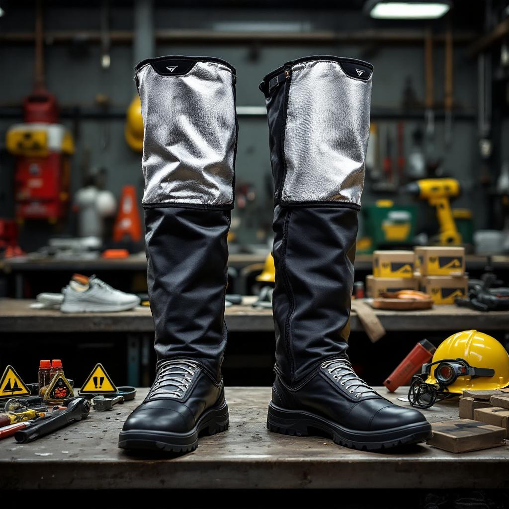 Polainas Aluminizadas Antiderrapante