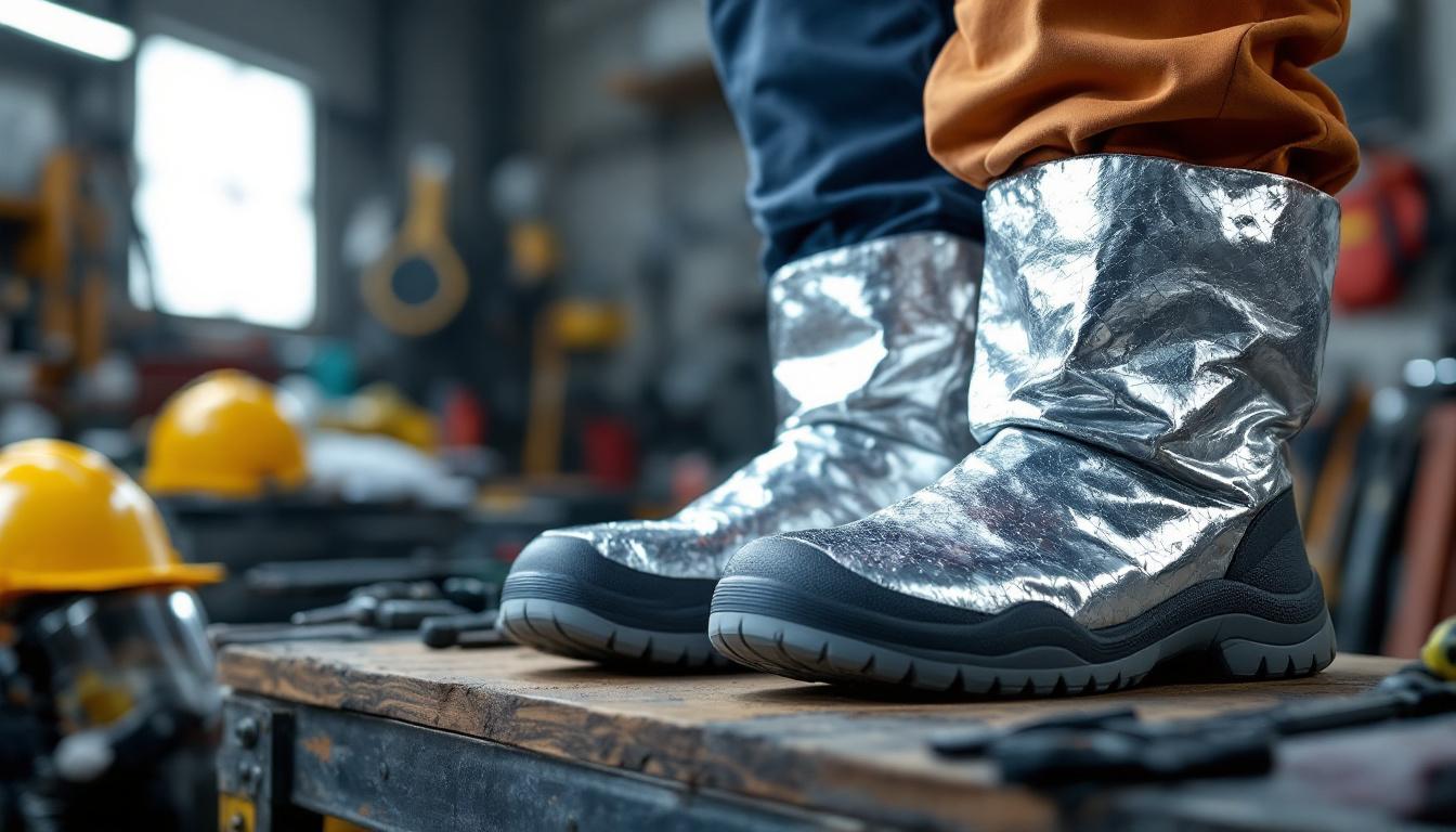 Polainas Aluminizadas Antiderrapante